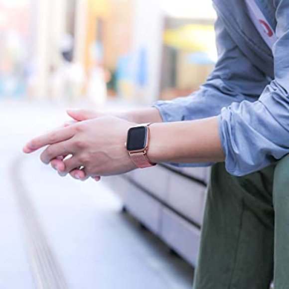 Aoute Compatible with Apple Watch Bands 38mm Women - Picture 2 of 2